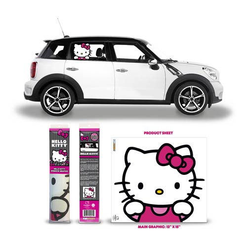 Hello Kitty Passenger Series Car Window Graphic